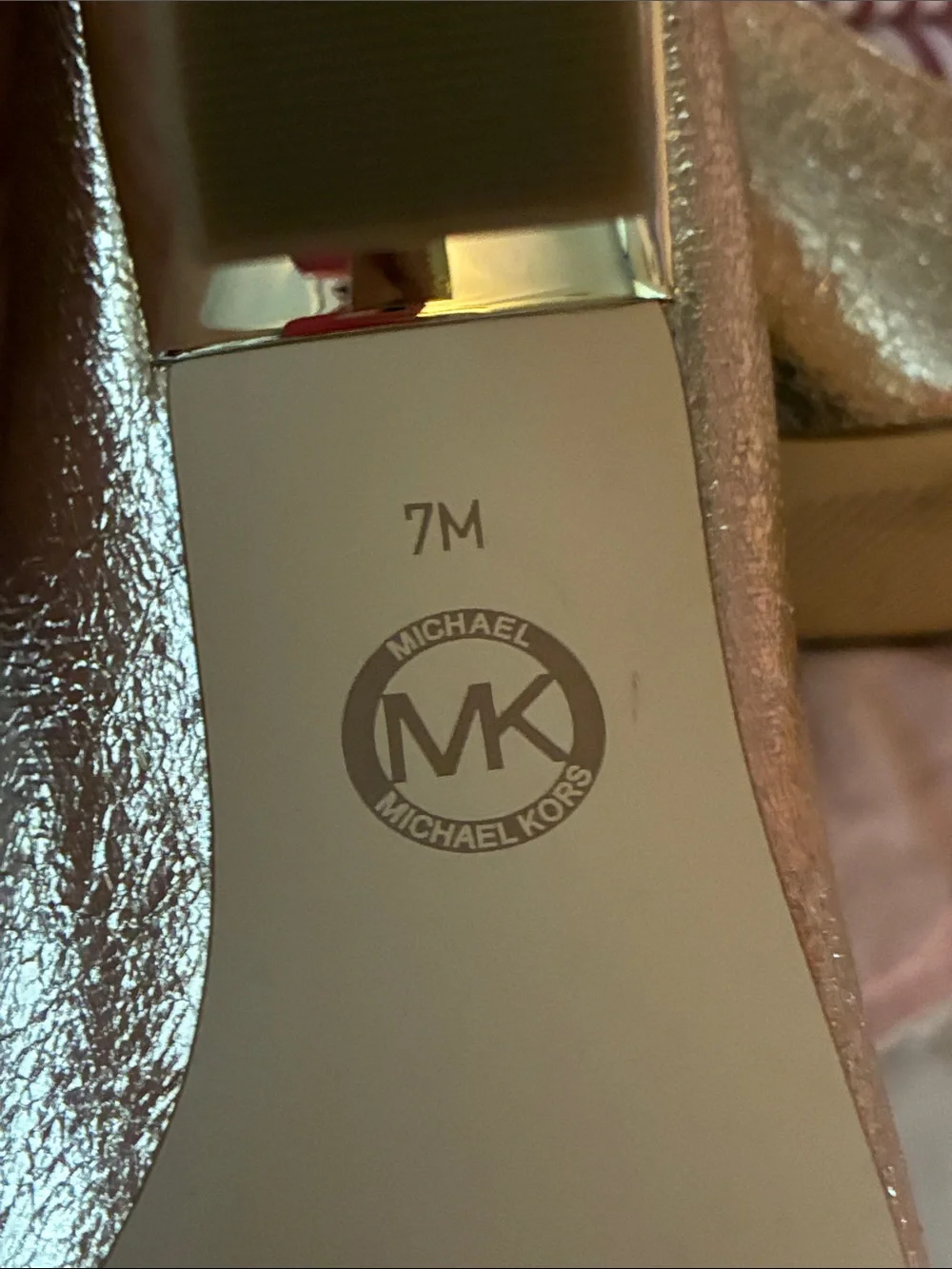Michael Kors chic metallic
